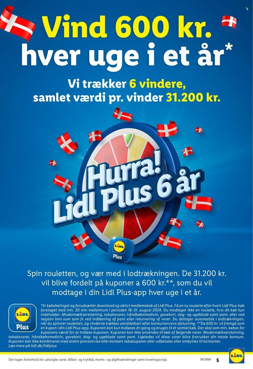Lidl tilbud - 18.8.2024 - 24.8.2024. Side 5