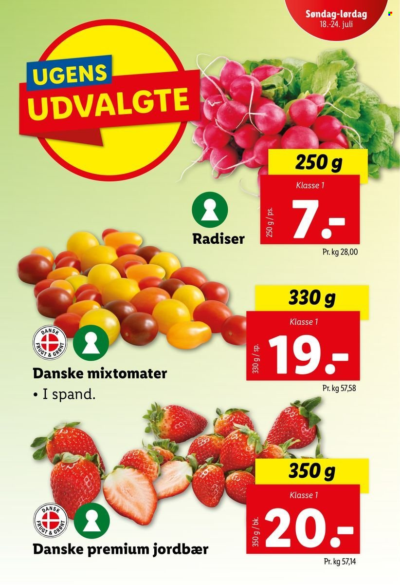 Lidl tilbud - 18.8.2024 - 24.8.2024. Side 1