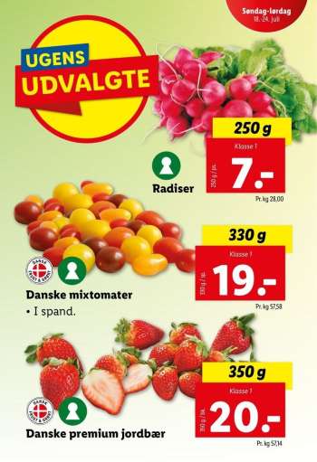 Lidl tilbudsavis  - 18.8.2024 - 24.8.2024.