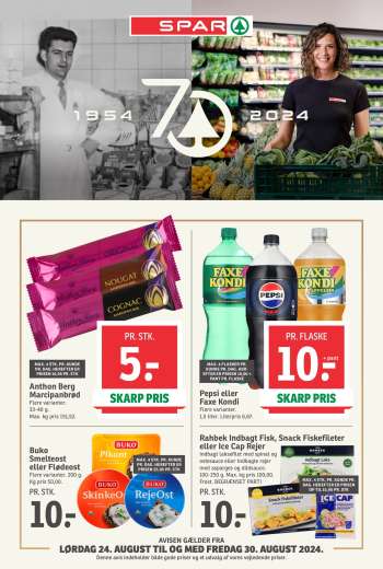 SPAR tilbudsavis  - 24.8.2024 - 30.8.2024.