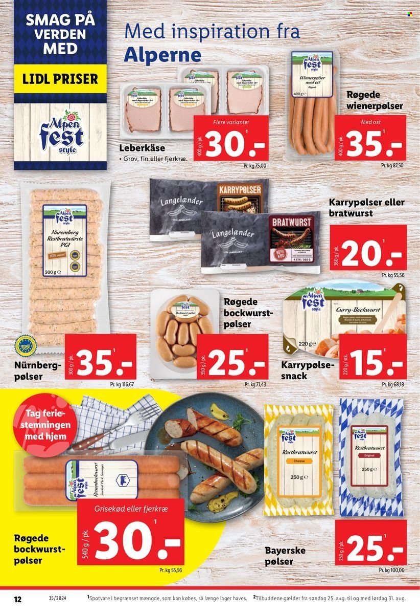 Lidl tilbud - 25.8.2024 - 31.8.2024. Side 12