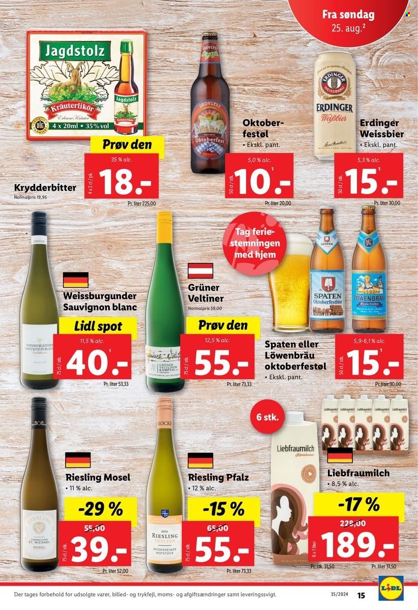 Lidl tilbud - 25.8.2024 - 31.8.2024. Side 15