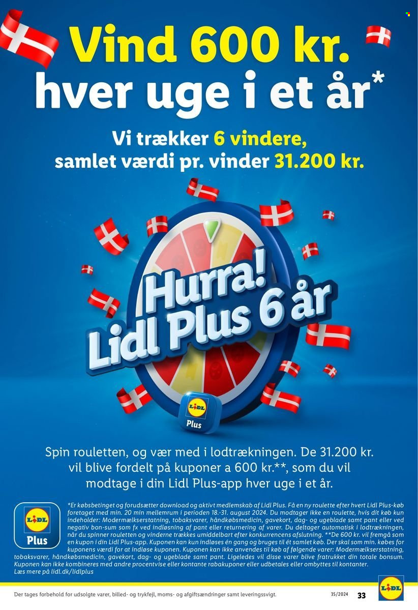 Lidl tilbud - 25.8.2024 - 31.8.2024. Side 33