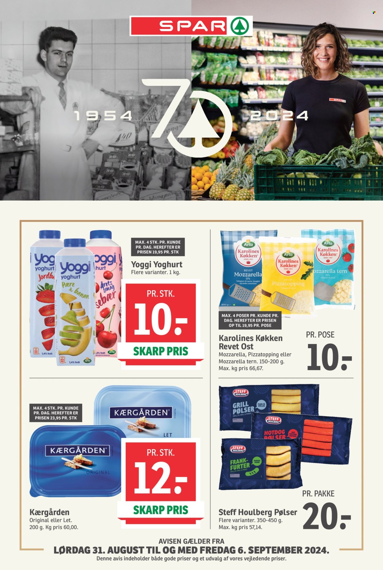 SPAR tilbud - 31.8.2024 - 6.9.2024. Side 1
