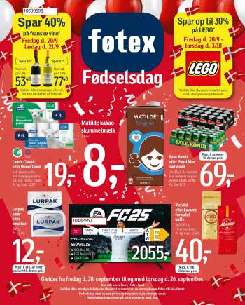føtex tilbudsavis  - 20.9.2024 - 26.9.2024.