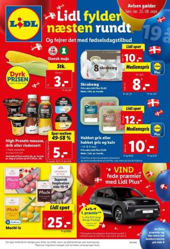 Lidl tilbudsavis  - 22.9.2024 - 28.9.2024.
