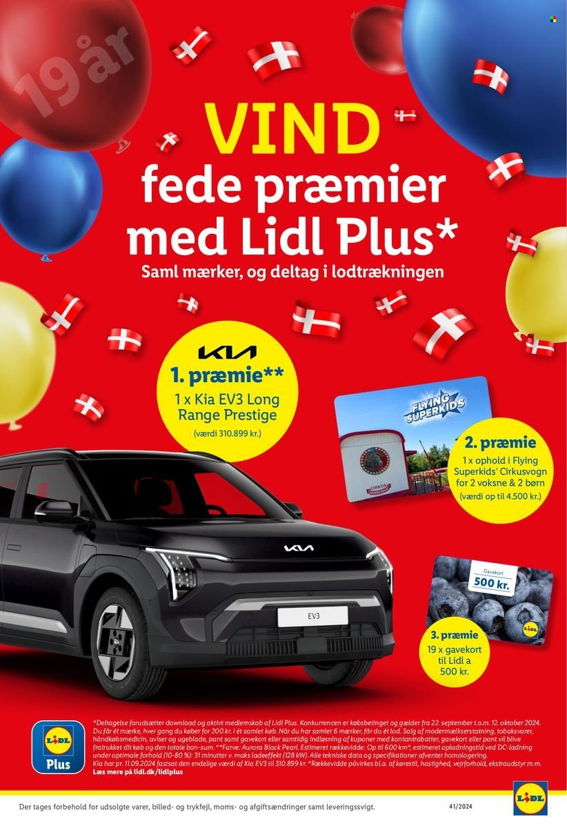 Lidl tilbud - 22.9.2024 - 12.10.2024. Side 1