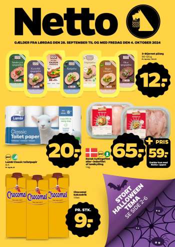 Netto tilbudsavis  - 28.9.2024 - 4.10.2024.