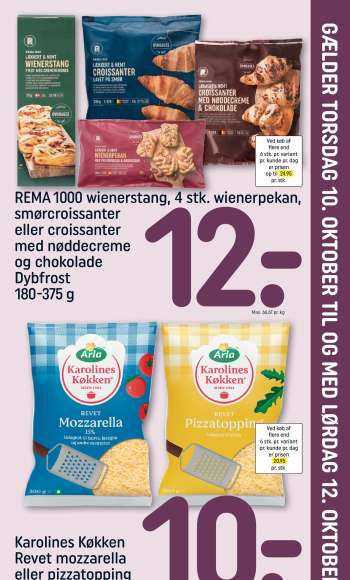 Rema 1000 tilbudsavis  - 10.10.2024 - 12.10.2024.