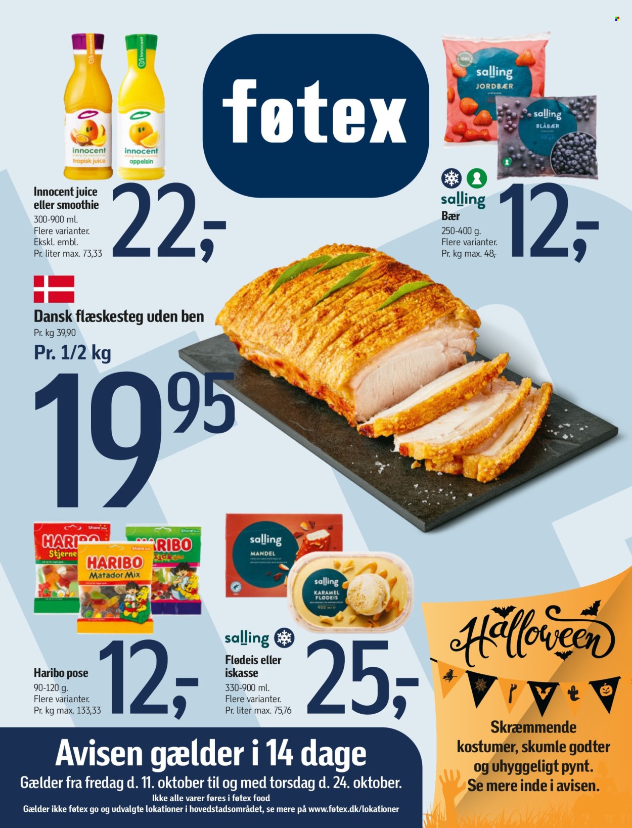 føtex tilbud - 11.10.2024 - 24.10.2024. Side 1