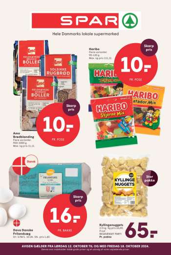 SPAR tilbudsavis  - 12.10.2024 - 18.10.2024.