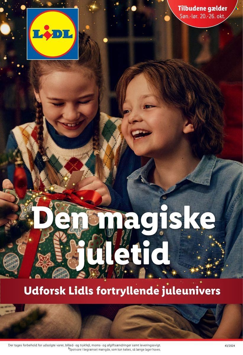 Lidl tilbud - 20.10.2024 - 26.10.2024. Side 1