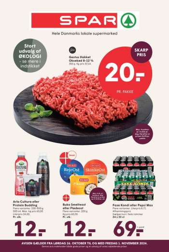 SPAR tilbudsavis  - 26.10.2024 - 1.11.2024.