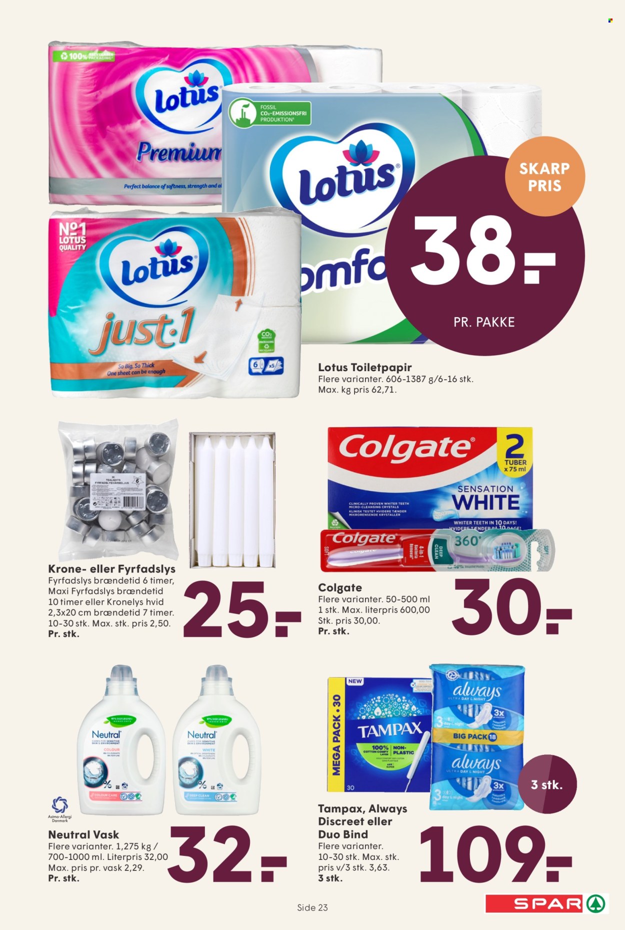 SPAR tilbud - 26.10.2024 - 1.11.2024. Side 23