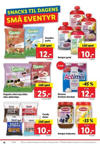 thumbnail - Danone Actimel skovbær 4 x 100 g/2-pak.