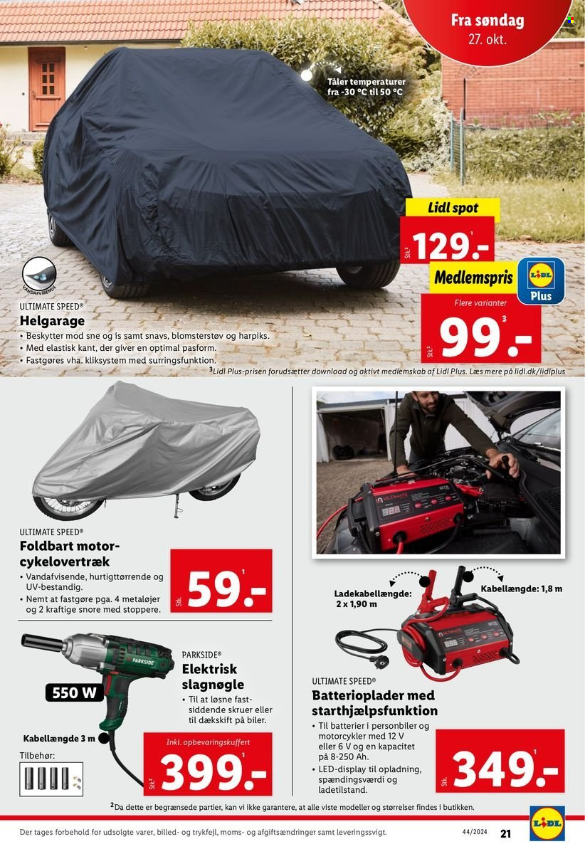 Lidl tilbud - 27.10.2024 - 2.11.2024. Side 21