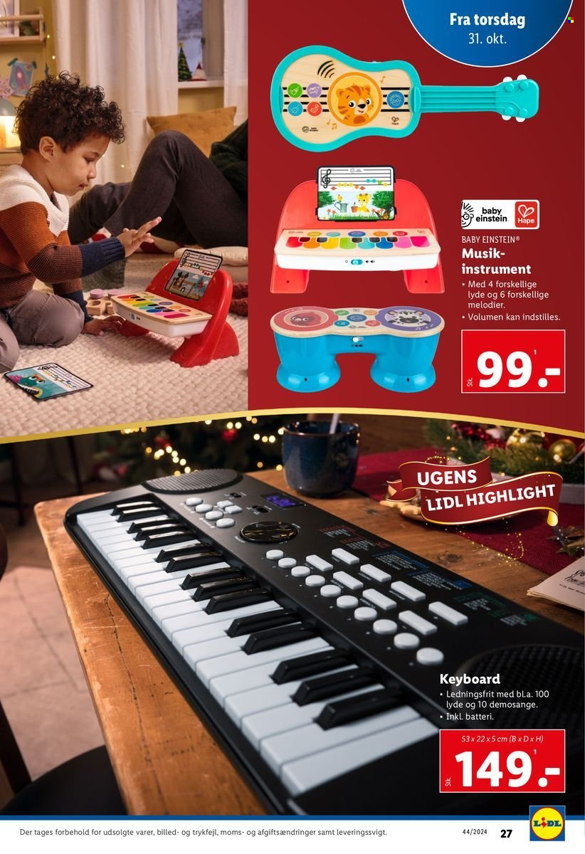 Lidl tilbud - 27.10.2024 - 2.11.2024. Side 27