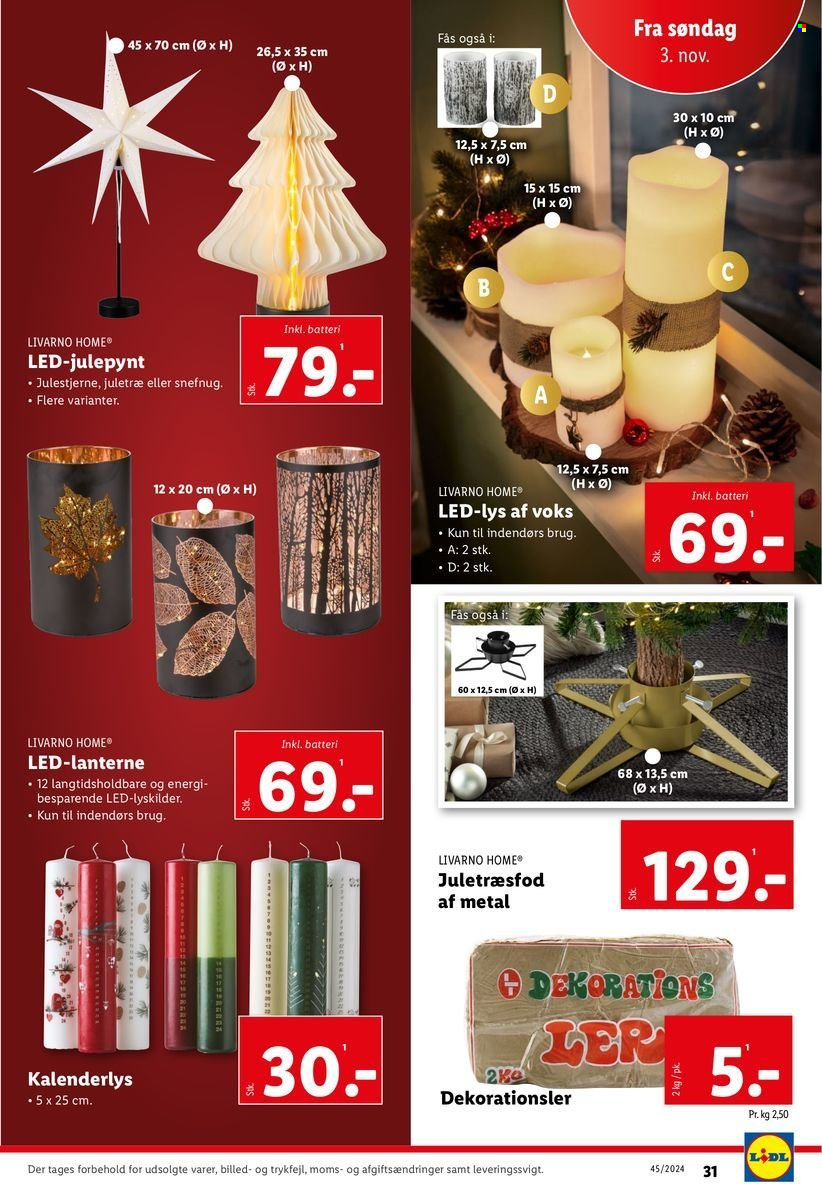 Lidl tilbud - 3.11.2024 - 9.11.2024. Side 31