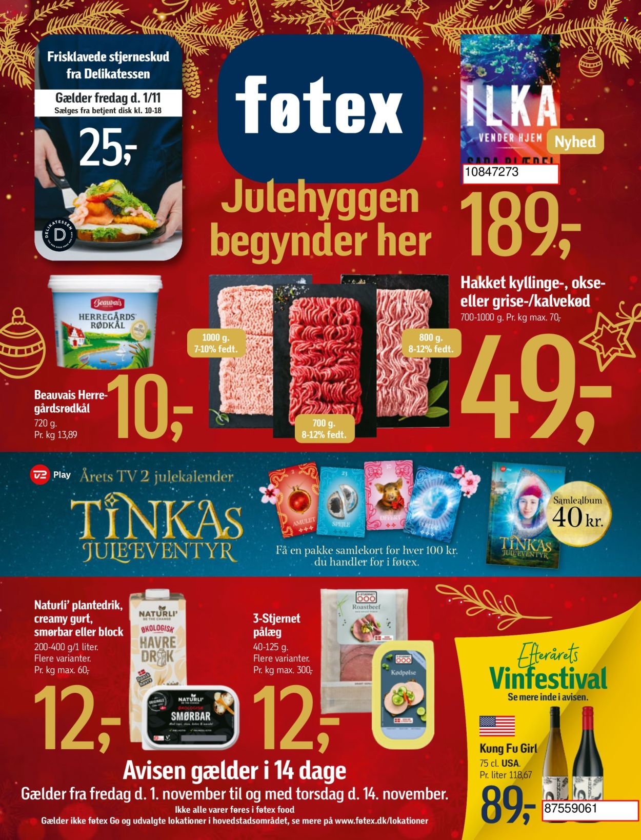 føtex tilbud - 1.11.2024 - 14.11.2024. Side 1