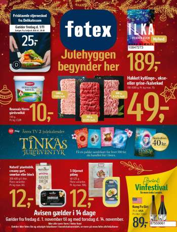 føtex tilbudsavis  - 1.11.2024 - 14.11.2024.