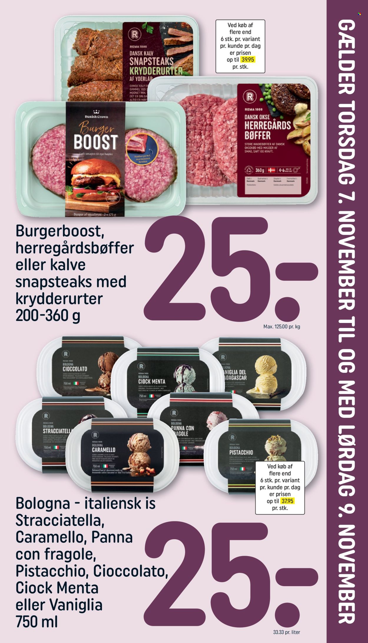 Rema 1000 tilbud - 7.11.2024 - 9.11.2024. Side 1