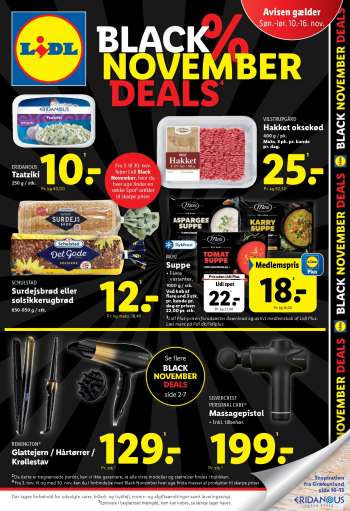 Lidl tilbudsavis  - 10.11.2024 - 16.11.2024.
