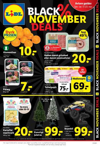 Lidl tilbudsavis  - 17.11.2024 - 23.11.2024.