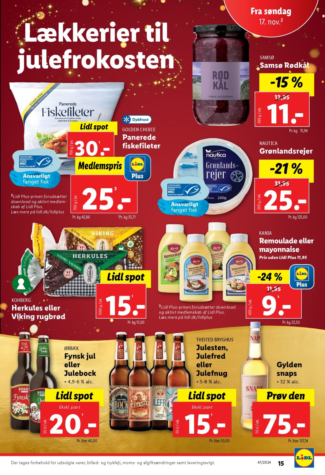 Lidl tilbud - 17.11.2024 - 23.11.2024. Side 15