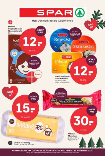 SPAR tilbudsavis  - 16.11.2024 - 22.11.2024.