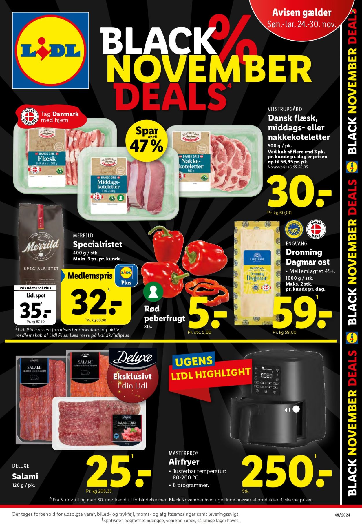 Lidl tilbud - 24.11.2024 - 30.11.2024. Side 1