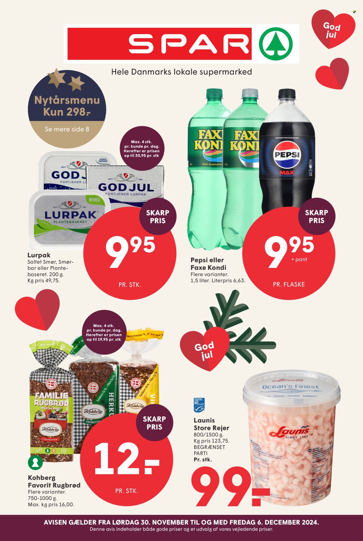 SPAR tilbud - 30.11.2024 - 6.12.2024. Side 1