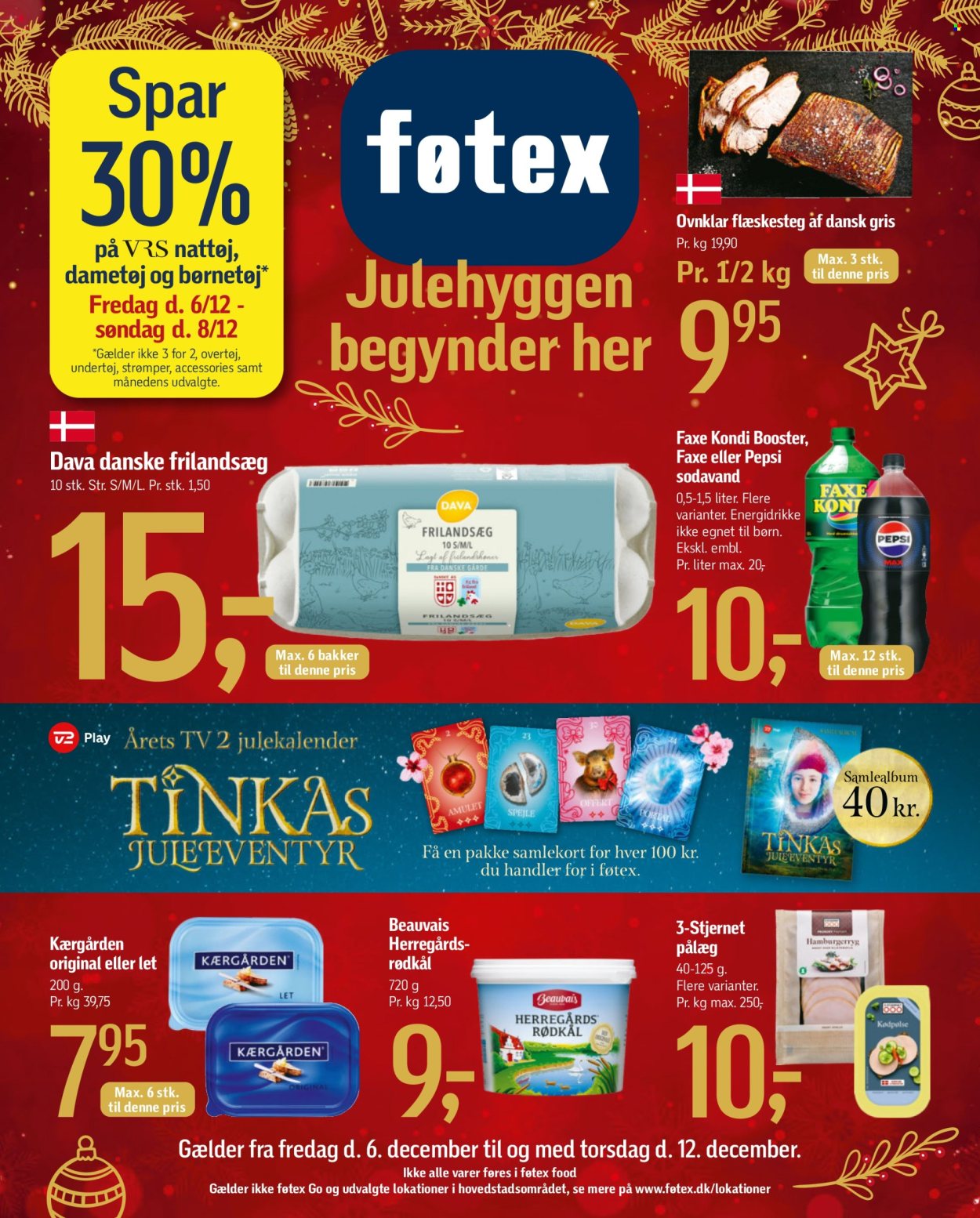 føtex tilbud - 6.12.2024 - 12.12.2024. Side 1
