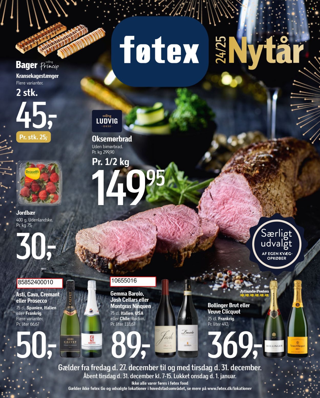 føtex tilbud - 27.12.2024 - 31.12.2024. Side 1