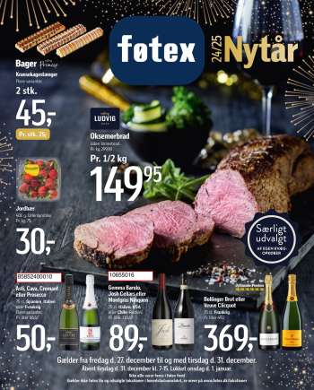 føtex tilbudsavis  - 27.12.2024 - 31.12.2024.