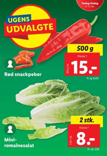 Lidl tilbudsavis  - 27.12.2024 - 31.12.2024.