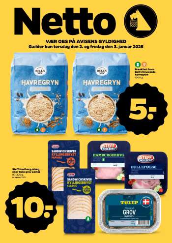 Netto tilbudsavis  - 2.1.2025 - 3.1.2025.