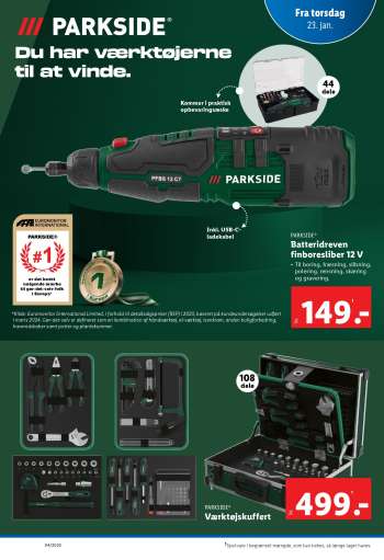 thumbnail - PARKSIDE Batteridreven finboresliber 12 V