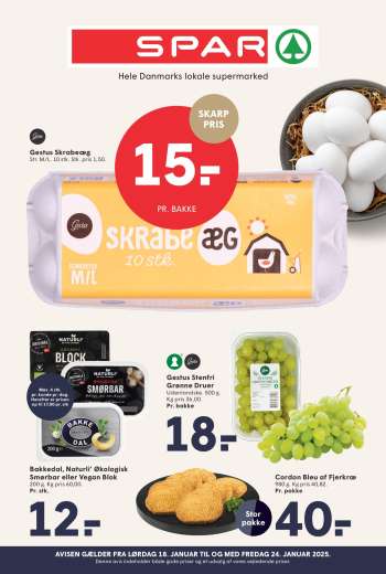 SPAR tilbudsavis  - 18.1.2025 - 24.1.2025.