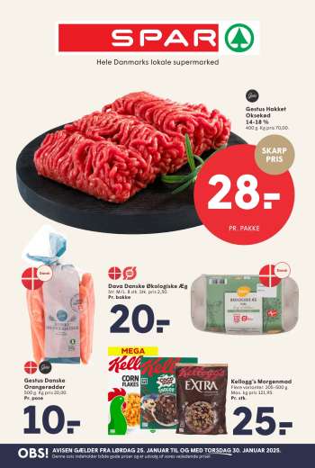 SPAR tilbudsavis  - 25.1.2025 - 30.1.2025.