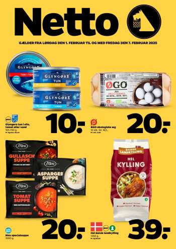 Netto tilbudsavis  - 1.2.2025 - 7.2.2025.