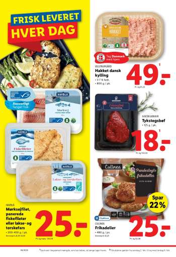 thumbnail - HAVBLÅ Mørksejfilet, panerede fiskefileter eller lakse- og torskefars
