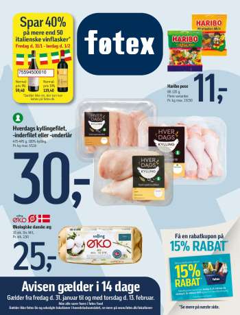 føtex tilbudsavis  - 31.1.2025 - 13.2.2025.