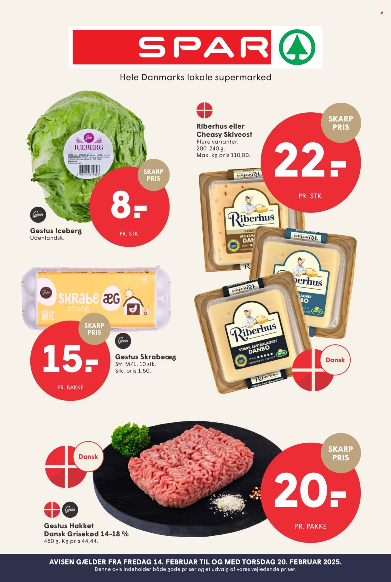 SPAR tilbud - 14.2.2025 - 20.2.2025. Side 1