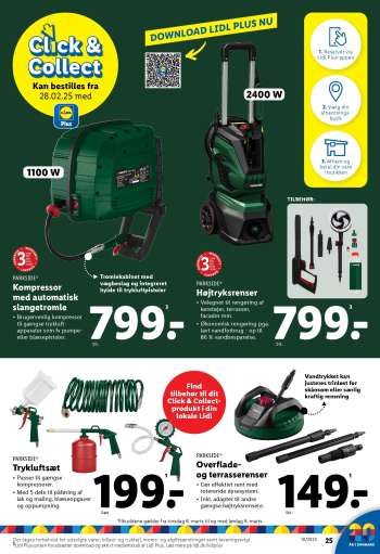 thumbnail - PARKSIDE® Kompressor med automatisk slangetromle
