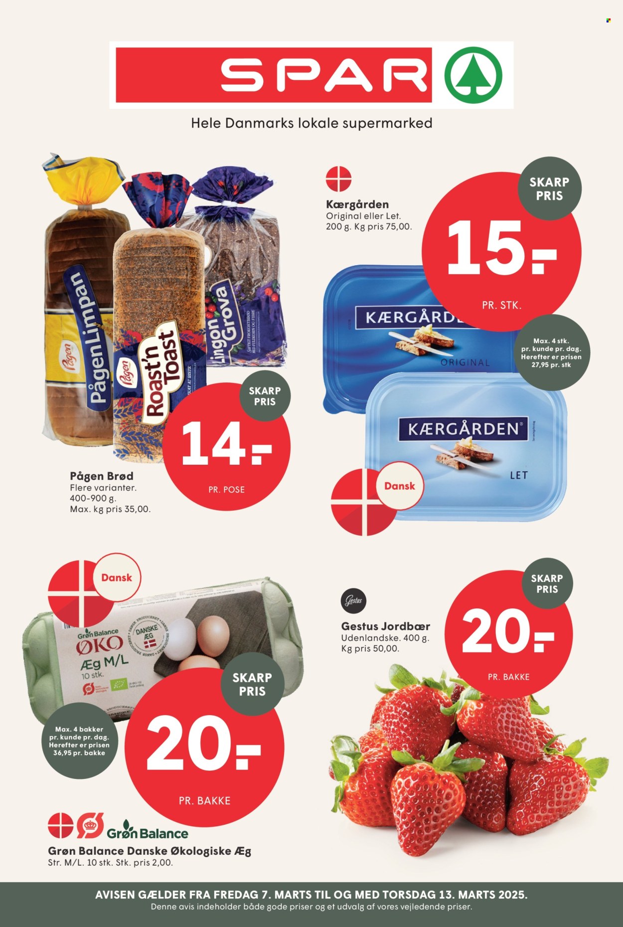 SPAR tilbud - 7.3.2025 - 13.3.2025. Side 1