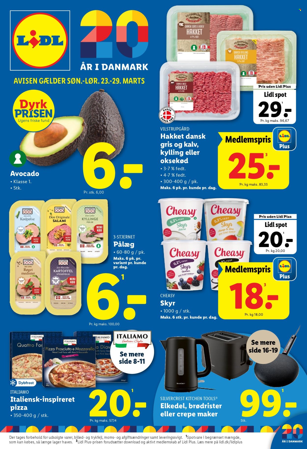 Lidl tilbud - 23.3.2025 - 29.3.2025. Side 1