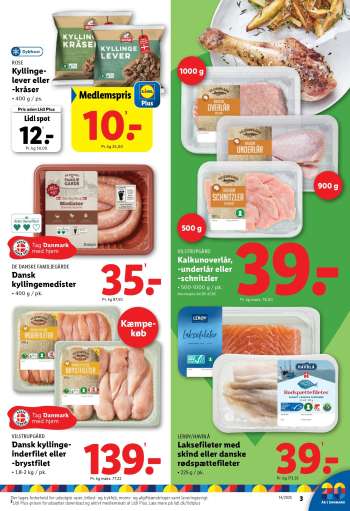 thumbnail - Laksefileter med skind eller danske rødspættefileter