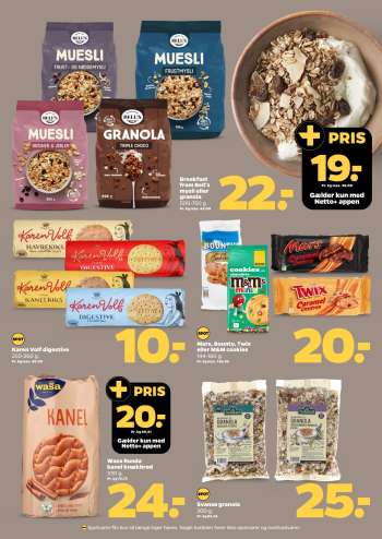 thumbnail - Mars, Bounty, Twix eller M&M cookies