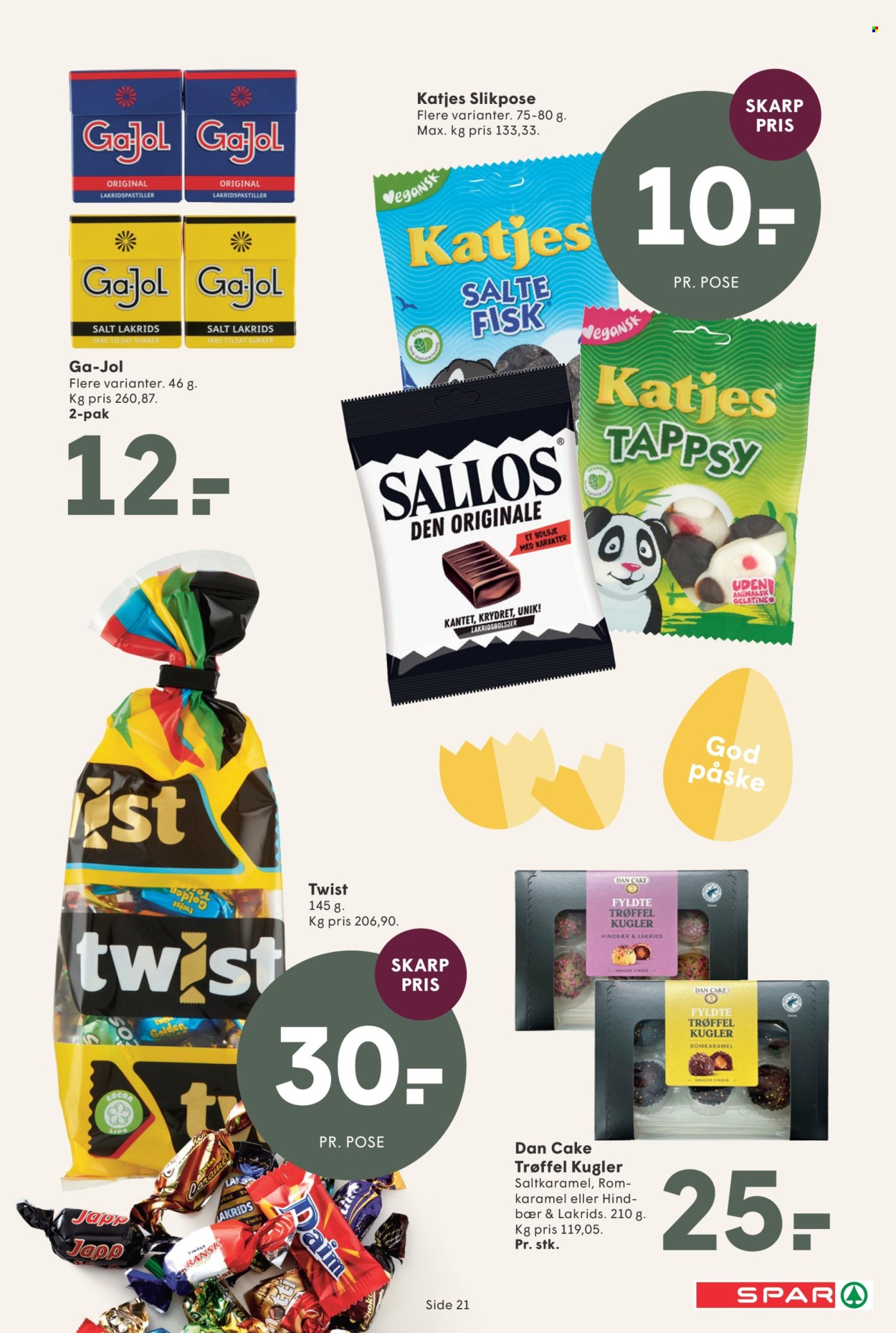 SPAR tilbud - 4.4.2025 - 10.4.2025. Side 21