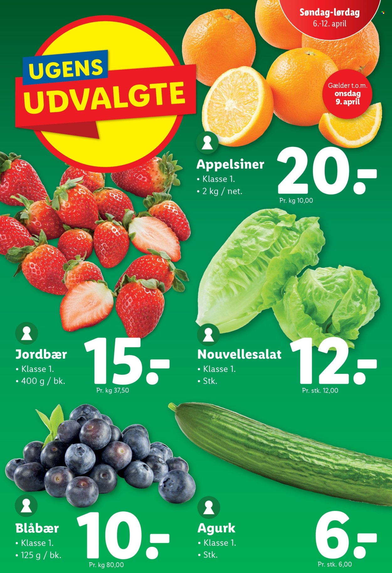 Lidl tilbud - 6.4.2025 - 12.4.2025. Side 1